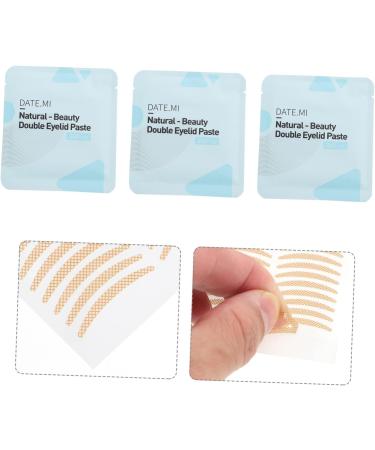 Ipetboom 3 Sets Double Eyelid Sticker Hooded Eyelid Tape Eyelid Strips Eyelid Shadow Sticker Eyelid Lift Strips Mesh Tape Invisible Eye Stickers Makeup Supplies Tool Fiber Lasting - Buy Online on GoSupps.com