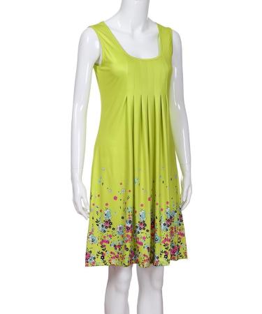 Ronony Ladies Cocktail Dress - Gradient Sleeveless Maxi Dress for Women | Summer & Beach Boho Dresses with Floral Design | Perfect Holiday Wear - Buy Online on GoSupps.com