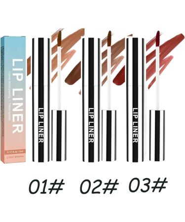 SOMGKINE Removable lip liner removable lip pencil waterproof lip pencil long-lasting for plump lips tattoo (LIGHT BROWN 1) - Buy Online on GoSupps.com