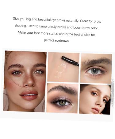 Healvian 2pcs Eyebrow Shaping Liquid Transparent Eyebrow Setting Eyebrow Gel Liquid Clear 3d Eyebrow Gel - 1 count (Pack of 1) Transparent Color - Buy Online on GoSupps.com