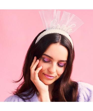 JSGHGDF BrideTo Be Headband Bachelorette Party Bachelorette Headband Bridee Headband Pearls Headband For Women Wedding Headband White - Buy Online on GoSupps.com