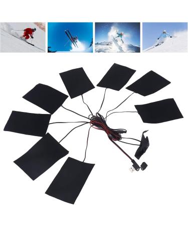 8-in-1 USB Electric Heating Cushion - Adjustable Temperature Waterproof & Perfect for Winter Camping | Carbon Fiber Technology - Buy Online on GoSupps.com