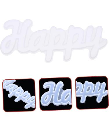 NUOBESTY 3 Pcs Crystal Epoxy Mold Resin Epoxy Silicone Word Sign Mold Diy Silicone Mold Front Door Signage As Shownx3pcs 22.6X9X1.2CMx3pcs - Buy Online on GoSupps.com