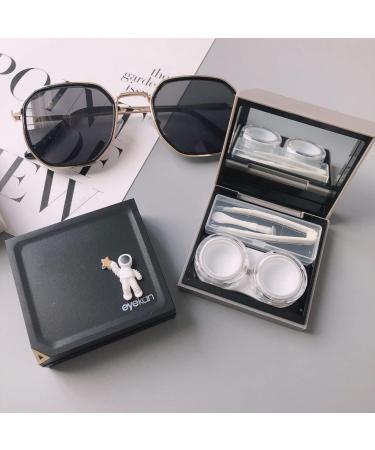 MthH Mathnetatic Contact Lens Box - Easy Portable Unisex Cosmetic Case for Classmates (Black) - Buy Online on GoSupps.com