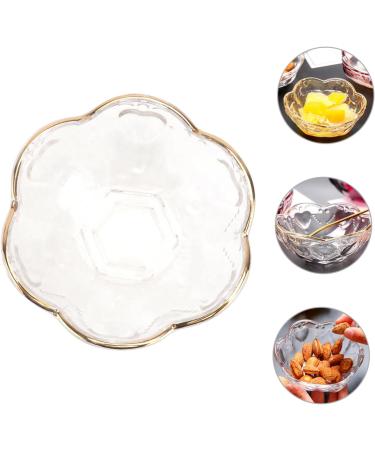Alipis 3 Pcs Glass Bowl Fruit Decor Soup Cereal Bowl Salad Serving Plate Kitchen Container Pearlescent 11.5x11.5cm x3pcs Transparentx3pcs - Buy Online on GoSupps.com