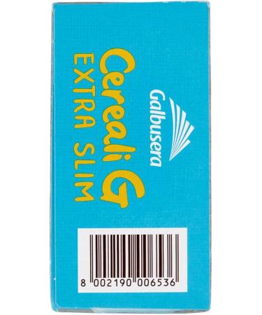 Galbusera Cereali G Extra Slim Latte Pack of 3 cereal biscuits wrapped in milk chocolate of 120 g each pack contains 4 individual portions of 30 g - Buy Online on GoSupps.com