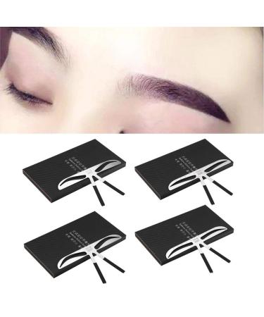 Duevin Eyebrow Template Tool | Precision Positioning for Semi-Permanent Makeup & Microblading | Balance & Symmetry Measuring Slide (03#) - Buy Online on GoSupps.com