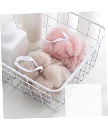 2pcs Exfoliating Shower Ball & Loofah - Fluffy Bath Sponge for Ultimate Skin Care | International Shipping Available - Buy Online on GoSupps.com