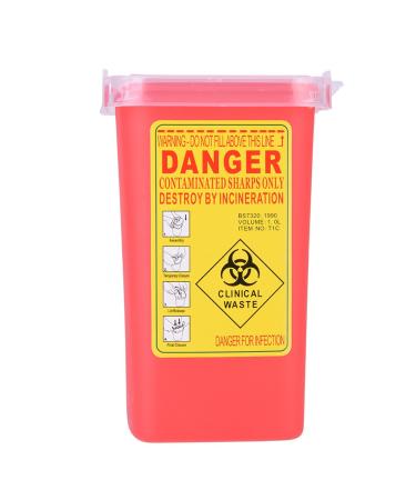 Sharps Disposal Container  Sharps Container  Sharps Containers for Home Use  Needle Disposal Containers  Sharps Disposal Container  Small Sharps Container 1L Size