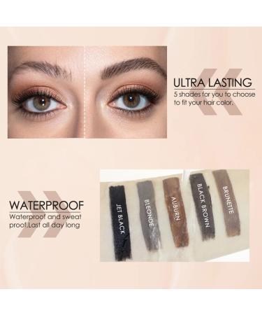 Eyret Waterproof Eyebrow Cream - Long Lasting 24hr Tinted Brow Makeup (AUBURN) - Buy Online on GoSupps.com