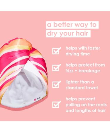 GrandeHAIR Satin & Microfiber Towel for Effortless Hair Care - Fast International Shipping - Buy Online on GoSupps.com