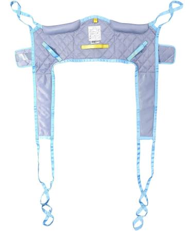 Patient Lift for Hoist Toileting Sling Patient Lifter Heavy Duty Transfer Belt Universal Handicap Lift Commode Sling with Four Point Support Tranfer Sling