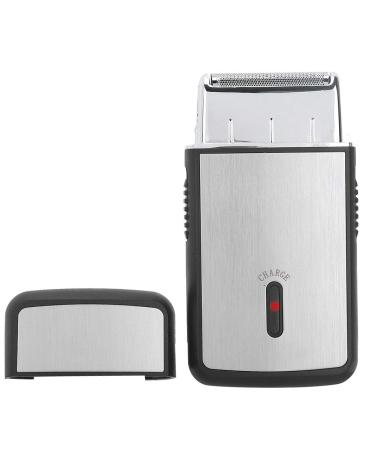 USB Rechargeable Electric Shaver Professional Mini Men Beard Shaver Stainless Steel Blade Rustproof and
