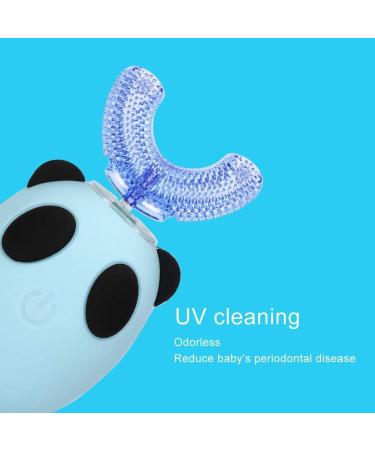 Buy Cute Children's Electric Sonic Toothbrush - Automatic 3 Modes Smart Cleaning - Perfect Gift (Blue) - Buy Online on GoSupps.com