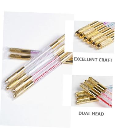 Healeved Embroidery Pencil Eyebrow Pencil Microblading Pen Manual Microblading Eyebrow Kit White Rhinestones 1 count (Pack of 1) White - Buy Online on GoSupps.com