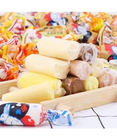 White Rabbit Toffee Milk sugar Childhood Tastes Toffee Small Gifts Snacks White Rabbit Creamy Candy Gummies Chinese candy chocolate confectionery Fudge (Chocolate flavored milk candy 114g) Chocolate flavored milk candy 114g - Buy Online on GoSupps.com