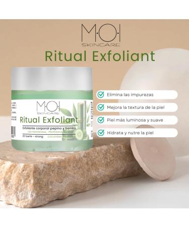  MOI MOISES CAMPO Cucumber and Bamboo Body Scrub 03 Strong 250g MOI SKINCARE - Buy Online on GoSupps.com
