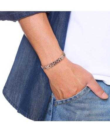 YINOX Women's Copper Bracelet with 4 Magnets - 6.5 Inch | Stylish Magnetic Jewelry for Health & Wellness - Buy Online on GoSupps.com