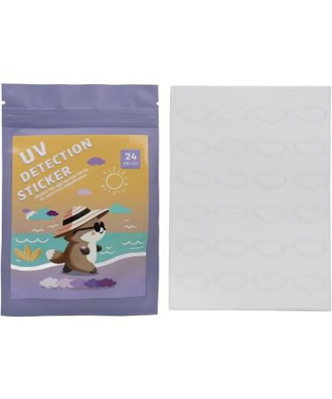 Sunscreen Indicator Sticker Color Changing Ultraviolet Detection Sticker 120 Pieces for Outdoor Activities (#2) - Buy Online on GoSupps.com