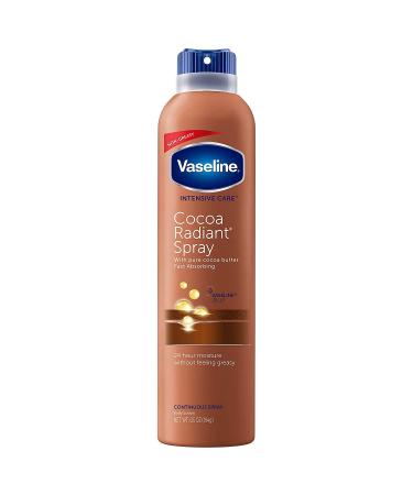 Vaseline Spray and Go Moisturizer in Cocoa Radiant  6.5 Ounce