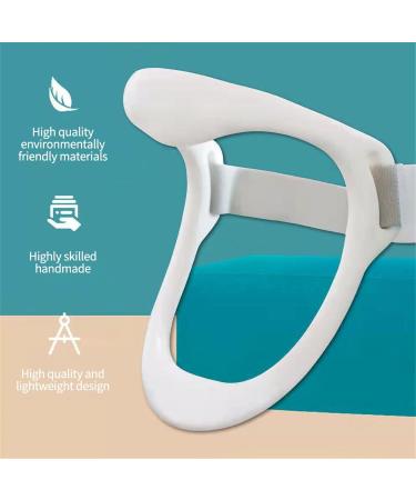 Lrwey Neck Corrector - Ergonomic Neck Stretcher & Brace for Spine Alignment | Traction Device (One Size White) - Buy Online on GoSupps.com