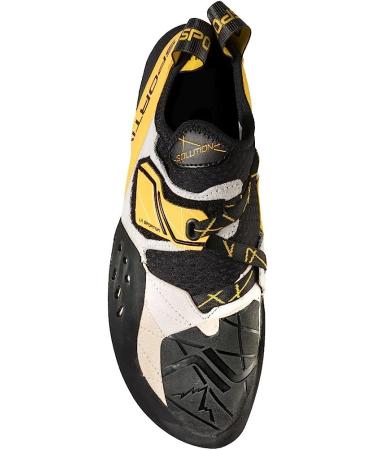 La Sportiva Men's Solution Rock Climbing Shoe 9 - White/Yellow - High-Performance Footwear - Buy Online on GoSupps.com