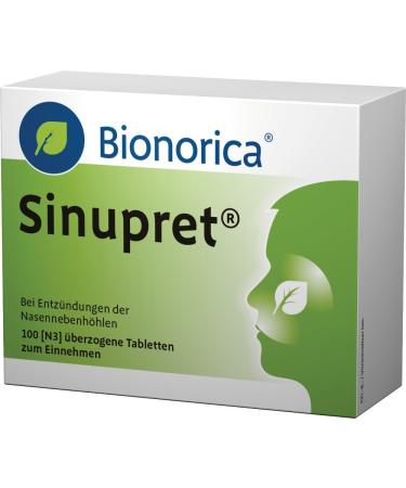 Sinupret by Bionorica - Sinus & Immune Support - 50 Tabs