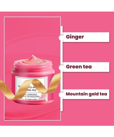 Licsaliwe Pregnancy Stretch Mark Cream - Belly Butter for Pregnancy Improve Skin's Appearance 100g Rose Scented Moisturizer for Daily Skin Care 3Pcs - Buy Online on GoSupps.com