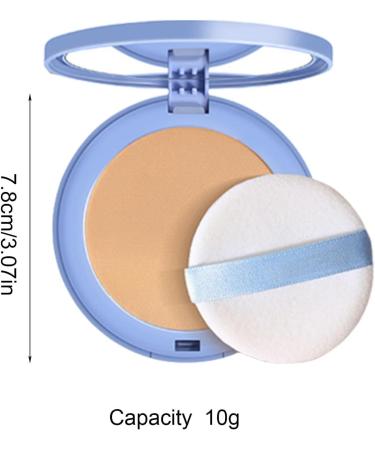  Generisch Wet and dry matte powder compact face powder anti-oil waterproof long lasting finish perfect concealer for makeup and silky soft texture - Buy Online on GoSupps.com