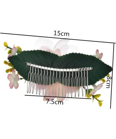 Didiseaon 1pc Wedding Crown Wedding Hair Clip Hair Pin Bridal Hair Clip Tiara Hair Fork Wedding Hair Decoration Bridal Headpiece Hair Clips Hair Barrettes Bride Leaf Comb - Buy Online on GoSupps.com