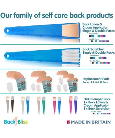Pack of 8 Replacement Refill Pads for Back Lotion Applicator - Self Tan Easy Reach - Buy Online on GoSupps.com