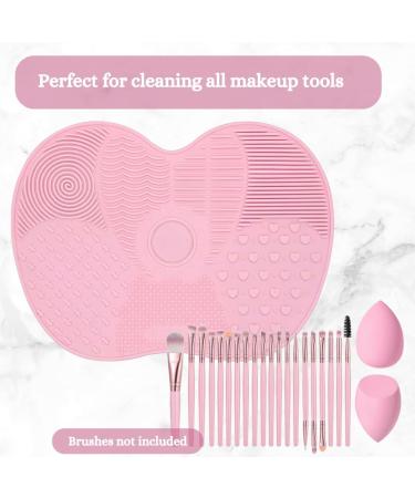 Generic Makeup Brush Cleaner Silicone Cleaning Mat Silicone Makeup Brush Cleaning Mat Portable Makeup Brush Cleaning Pad Washing Tool for Makeup Brushes - Buy Online on GoSupps.com