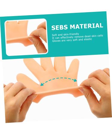 DOITOOL 2 Pairs Moisturizing Gloves Hand Softening Gloves Moisture Gel Gloves Dry Hand Gloves Cracked Gel Gloves Sleeping Gloves Moisture Gloves for Dry Hands Spa Sebs Miss Anti Wrinkle - Buy Online on GoSupps.com