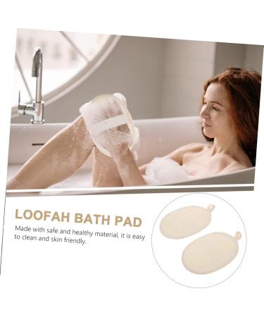 GLEAVI 6 Pcs Body Exfoliator Sponge - Men's Loofah Bath Ball & Scrubber for Deep Cleaning | Exfoliating Shower Pouf & Scrunchies - Buy Online on GoSupps.com