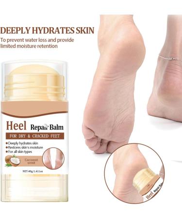  MEITREND Foot care cream for very dry feet and cracked heels foot care cream with coconut oil moisturizing and anti-cracking cream to deeply hydrate feet and hands. - Buy Online on GoSupps.com