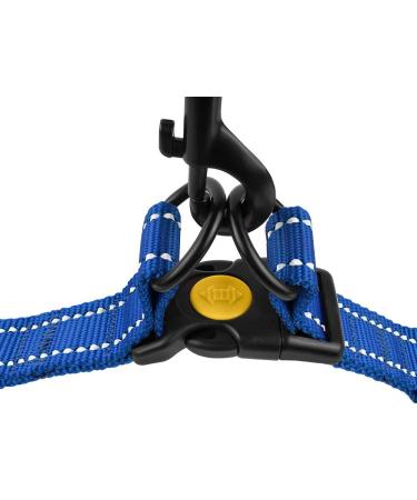 Collardirect Reflective Dog Harness - Adjustable Sizes S M L | Outdoor Walks for Dogs & Puppies | Available in Pink Black Red Purple Mint Green Orange Blue - Buy Online on GoSupps.com