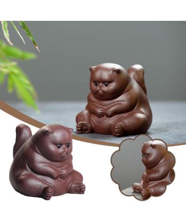  G n rique Express Your Love For Pets Pets Art | Cute Kung Fu Cat Purple Clay Tea Pet For Tea Tea Accessories Our Pet Is Fab - Buy Online on GoSupps.com