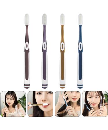 Healvian 3 Sets Nano Toothbrush - Soft Silicone Bristles for Adults & Kids | Travel-Friendly 4-Hour Handwart Toothbrushes | Ultra-Elastic TPU Design - Buy Online on GoSupps.com