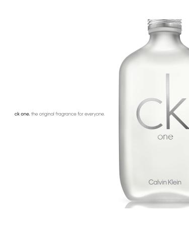 Calvin Klein CK One Eau de Toilette Citrus Unisex Fragrance With Notes of Green Tea Bergamot Cardamom Violet & Amber Luxury Unisex Perfumes Long Lasting Fragrance 1.6 fl oz. - Buy Online on GoSupps.com