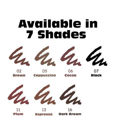 Ruby Kisses Auto Lip Liner Pencil 3-Pack - Long Lasting, Smooth Application - Brown Mechanical Lip Liner - Buy Online on GoSupps.com