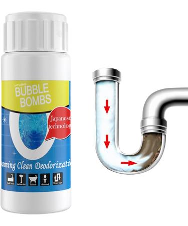 Airber Sink Drain Cleaner Pipe Dredging Toilet Cleaner Pipe Deodorization Detergent Dredging Sink Drain Kitchen Cleaner Deodorant Powder Dredge Agent For Kitchen Toilet Pipeline Quick Cleaning Tool 100g - Buy Online on GoSupps.com