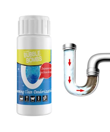 Toilet Pipe Cleaner - Powerful Dredge Powder with High-Density Formula - Sink and Drain Pipe Dredging Powder for Bathroom Toilet Stains Floor Drain Food