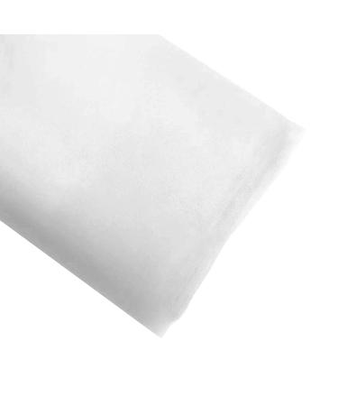 Craft And Party  54 by 40 Yards (120 ft) Fabric Tulle Bolt for Wedding and Decoration (White) 54 x 40 yards White - Buy Online on GoSupps.com