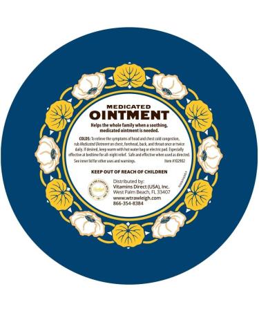 Rawleigh Medicated Ointment 4.5 Oz - Chest Rub for Congestion Relief, Cold & Flu, Headache, and Minor Aches - Buy Online on GoSupps.com