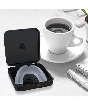 ZIZNBA Aligner and Retainer Cases (2 Pcs) - Durable Slim Mouth Guard Case - Black - Buy Online on GoSupps.com