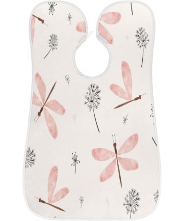 Beard Bib Apron for Men - Non-Stick Waterproof Hair Catcher & Grooming Cape - Cute Dragonfly Design - Buy Online on GoSupps.com