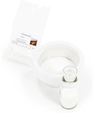  Feine W rze Kalahari desert salt handmade sea salt fine gourmet salt unprocessed salt fine bedding natural salt gluten-free 50g - Buy Online on GoSupps.com