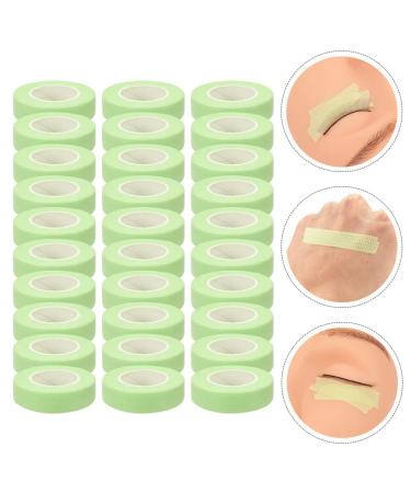 FOMIYES 30 Rolls Non-Woven Fabric Lash Extension Tape - Professional Micropore Under Eye & Lash Lift Tape for Eyelash Grafting - Green Eyelash Tape for Extended Wear - Buy Online on GoSupps.com