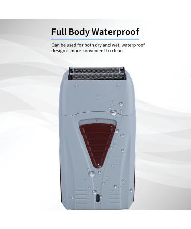 Buy Rechargeable Men's Electric Hair Clipper & Trimmer - Double Head Razor & Reciprocating Shaver - International Shipping Available - Buy Online on GoSupps.com