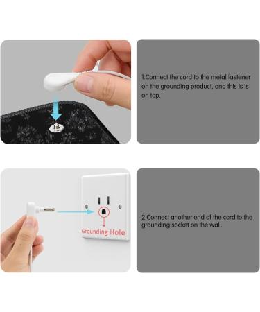 Premium Ground Sleeping Mat with Test Pencil - Improved Material & Design for Health Pain Relief & Stress Reduction | 9.8 x 11.8 Foot & Bed Mat - Buy Online on GoSupps.com